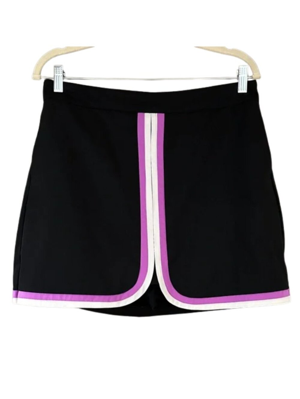 Lady Hagen Golf Skort Black Purple White Colorblock Twilight Athletic Skirt - Picture 2 of 9